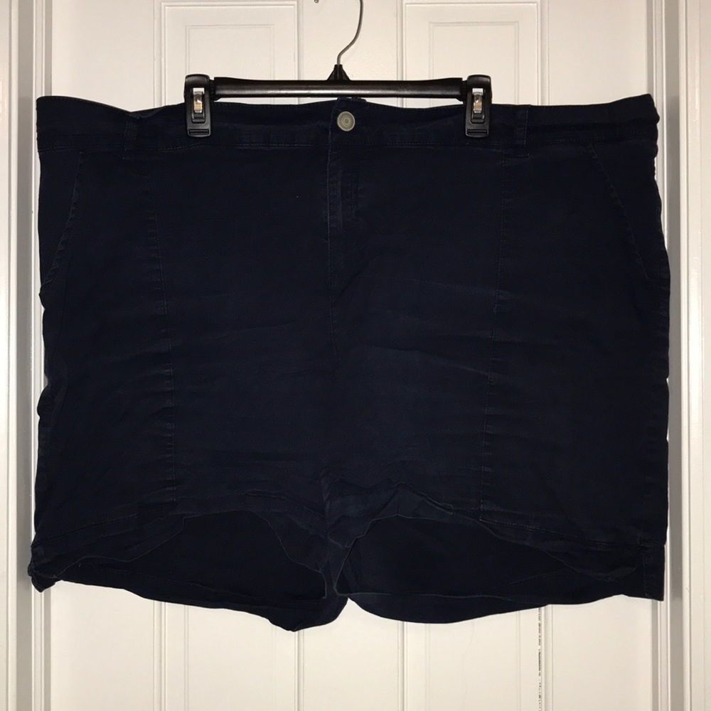 Lane Bryant navy shorts
